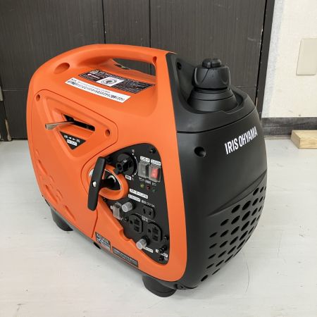ЗЗ IRISOHYAMA アイリスオーヤマ 4サイクル 0.9kVA 100v インバーター発電機 PGEI-09 オレンジ