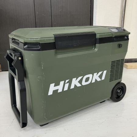 ЗЗ HiKOKI ハイコーキ 18v 25L コードレス冷温庫 バッテリーx1 アダプタ付 ※充電器無し UL18DB オリーブ