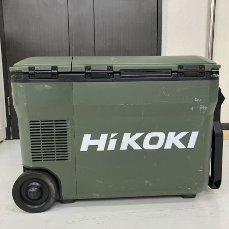 ЗЗ HiKOKI ハイコーキ 18v 25L コードレス冷温庫 バッテリーx1 アダプタ付 ※充電器無し UL18DB オリーブ
