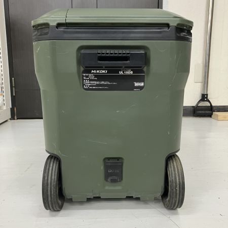 ЗЗ HiKOKI ハイコーキ 18v 25L コードレス冷温庫 バッテリーx1 アダプタ付 ※充電器無し UL18DB オリーブ