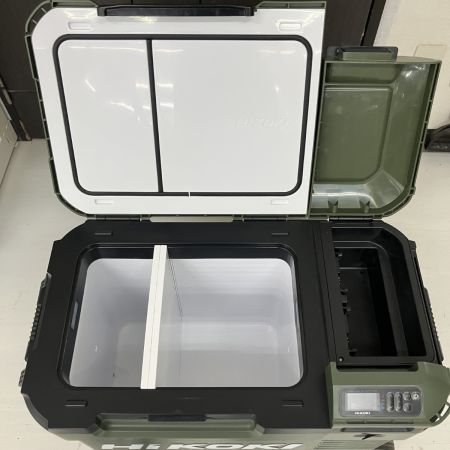 ЗЗ HiKOKI ハイコーキ 18v 25L コードレス冷温庫 バッテリーx1 アダプタ付 ※充電器無し UL18DB オリーブ