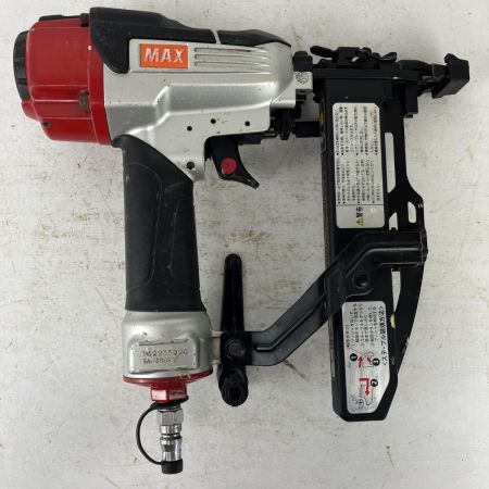 ЗЗ MAX マックス 50mm 常圧 フロアタッカ ケース付 TA-450F1/4MA レッド×シルバー