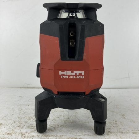 ЗЗ Hilti ヒルティ 10.8v グリーンレーザー墨出し器 受光器 バッテリーx2 三脚 ケース付 PM-40-MG レッド