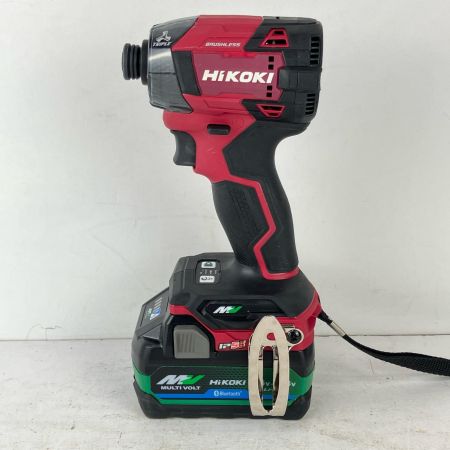 ЗЗ HiKOKI ハイコーキ 36v 充電式インパクトドライバ バッテリー×1付 ※充電器なし WH36DD スコーピオンレッド