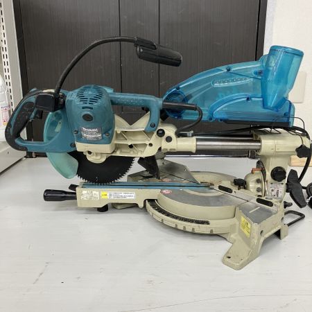 ЗЗ MAKITA マキタ 100v 190mm スライド丸のこ ダストボックス付 LS0716FL ブルー