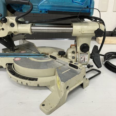 ЗЗ MAKITA マキタ 100v 190mm スライド丸のこ ダストボックス付 LS0716FL ブルー