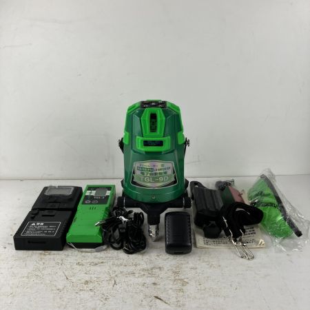 ЗЗ TAKAGI グリーンレーザー レーザー墨出し器 受光器  バッテリーx2 アダプタ ケース付 TGL-9D グリーン