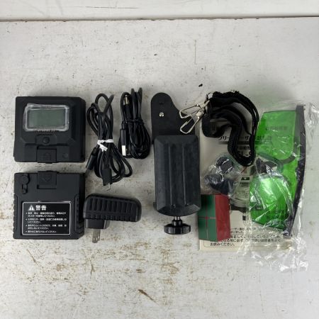 ЗЗ TAKAGI グリーンレーザー レーザー墨出し器 受光器  バッテリーx2 アダプタ ケース付 TGL-9D グリーン