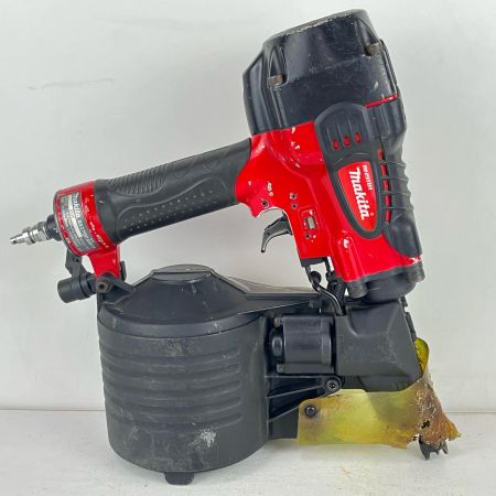 ЗЗ MAKITA マキタ 90mm 高圧 エア釘打ち機 本体のみ AN911H レッド