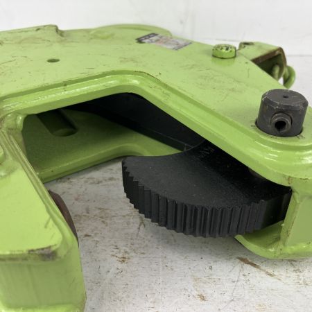 ЗЗ EAGLE CLAMP 3t 鉄鋼用クランプ 縦つり用 軽量 E型 E-3 40-70 黄緑