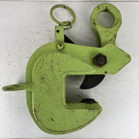 ЗЗ EAGLE CLAMP 3t 横つり用クランプ AMS-3 40 70 黄緑