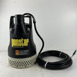 ЗЗ KOSHIN 100v 口径50mm 水中ポンプ ポンスター PX-550-AAA-4 ブラック Cランク