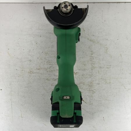 ЗЗ HiKOKI ハイコーキ 36v 100mm ディスクグラインダー バッテリーx1付 ※充電器無し G3610DA グリーン