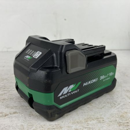 ЗЗ HiKOKI ハイコーキ 36v 100mm ディスクグラインダー バッテリーx1付 ※充電器無し G3610DA グリーン