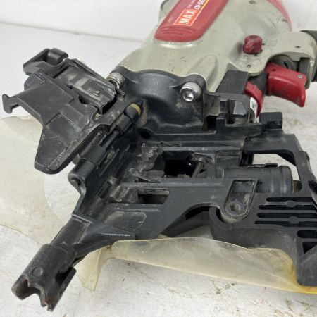 ЗЗ MAX マックス 65mm 常圧 コイルネイラ エア釘打ち機 CN-565S レッド