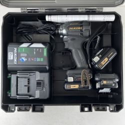 ЗЗ HiKOKI ハイコーキ 10.8v インパクトドライバ バッテリーx3 充電器 ケース付 WH12DCA ホダカ限定 Aランク