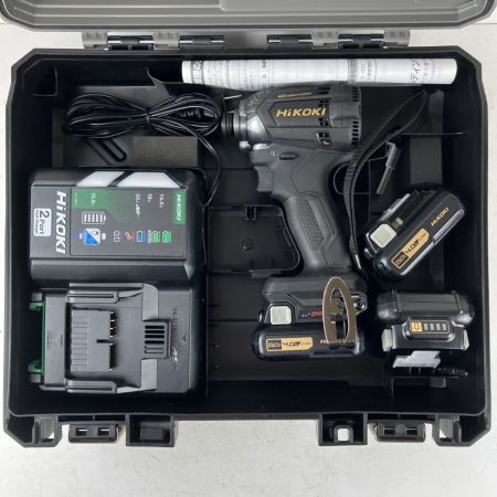 ЗЗ HiKOKI ハイコーキ 10.8v インパクトドライバ バッテリーx3 充電器 ケース付 WH12DCA ホダカ限定