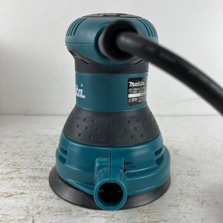 ЗЗ MAKITA マキタ 100v 125mm ランダムオービットサンダ ダストバッグ 取説 箱付 BO5030 ブルー