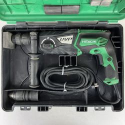 ЗЗ HITACHI 日立 100v 28mm ロータリハンマドリル ケース付 DH28PMY ブラック×グリーン Cランク