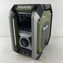 ЗЗ MAKITA マキタ 40v 充電式ラジオ ※バッテリー、充電器、ACアダプタ無し MR005 オリーブ Cランク