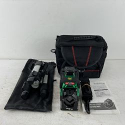 ЗЗ MAX マックス グリーンレーザー レーザー墨出し器 三脚 ソフトケース付 LA-C51DG(HR) グリーン×ブラック Bランク