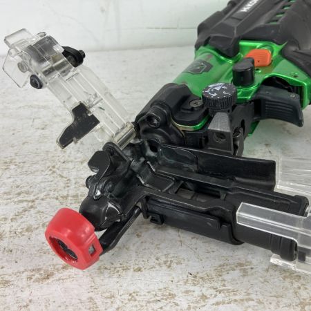 ЗЗ HiKOKI ハイコーキ 41mm 高圧 ねじ打ち機 取説 ケース付 WF4H3(S) ブラック×グリーン