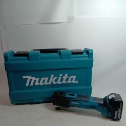 MAKITA マキタ マルチツール TM51D ブルー 程度B 充電器・充電池1個・ケース付 コードレス式 18v 6.0Ah Bランク