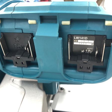 ДД MAKITA マキタ 355mm 18V+18V 切断機  LW141D ブルー