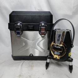 TAJIMA タジマ ZEROB-TYZ ブラック ケース付 ブルーレーザー 単3×4本 使用感有 受光器なし ZEROB-TYZ ブラック Bランク