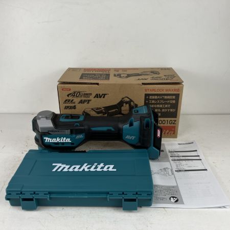 ЗЗ MAKITA マキタ 40v 充電式マルチツール 小物ケース 取説 箱付 ※バッテリー、充電器無し TM001GZ ブルー