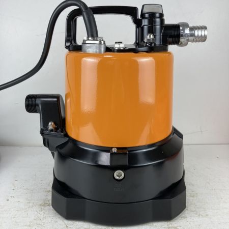 ЗЗ TSURUMI PUMP ツルミポンプ 100v 口径25mm 残水吸排水用スイープポンプ ホース付 LSP1.4S-52 オレンジ