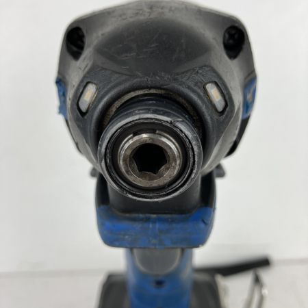 ЗЗ MAX マックス 14.4v/18v 充電式インパクトドライバ バッテリーx2 充電器 ケース付 PJ-ID152 ブルー