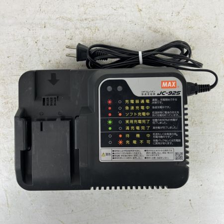 ЗЗ MAX マックス 14.4v/18v 充電式インパクトドライバ バッテリーx2 充電器 ケース付 PJ-ID152 ブルー