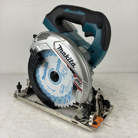 ЗЗ MAKITA マキタ (2) 18v 165mm 充電式丸のこ 取説 箱付 ※バッテリー、充電器無し HS631DZS ブルー