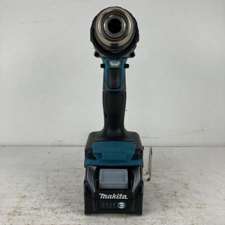 ЗЗ MAKITA マキタ 40v 充電式震動ドライバドリル バッテリーx2 充電器 ケース付 HP002GRDX ブルー