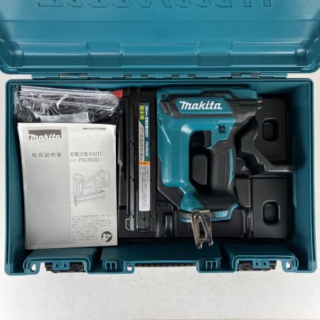 ЗЗ MAKITA マキタ 18v 35mm 充電式面木釘打 取説 ケース付 ※バッテリー、充電器無し FN350D ブルー