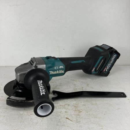 ЗЗ MAKITA マキタ 40v 150mm 充電式ディスクグラインダ バッテリーx1付 ※充電器無し GA033G ブルー