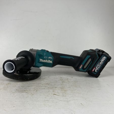 ЗЗ MAKITA マキタ 40v 150mm 充電式ディスクグラインダ バッテリーx1付 ※充電器無し GA033G ブルー