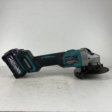ЗЗ MAKITA マキタ 40v 150mm 充電式ディスクグラインダ バッテリーx1付 ※充電器無し GA033G ブルー