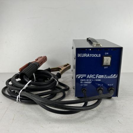 ЗЗ IKURA SEIKI CO.,LTD. 育良精機 100v 1.5kVA 小型交流アーク溶接機 IS-H40BF グレー
