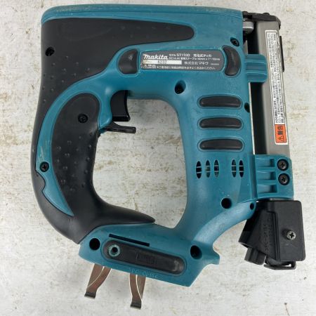 ЗЗ MAKITA マキタ 14.4v 10mm 充電式タッカ ケース付 ※バッテリー、充電器無し ST110D ブルー