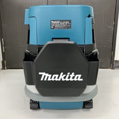 ЗЗ MAKITA マキタ 18v+18v 粉じん専用 充電式集じん機 ホース付 ※バッテリー、充電器無し VC157D ブルー