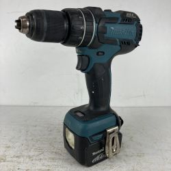 ЗЗ MAKITA マキタ 14.4v 充電式ドライバドリル バッテリーx1付 ※充電器無し HP470D ブルー Cランク