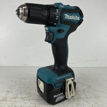 ЗЗ MAKITA マキタ 14.4v 充電式ドライバドリル バッテリーx1付 ※充電器無し DF473D ブルー