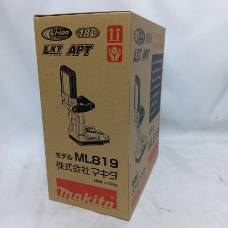 MAKITA マキタ 充電式マグネットライト ML819 ブルー 未使用品(S) 箱・取説付 コードレス式 18v 20251102171  ML819 ブルー