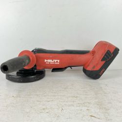 ЗЗ Hilti ヒルティ 125mm 22v 充電式アングルグラインダー バッテリー×1付 ※充電器なし AG125-A22 レッド Cランク