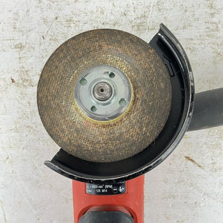 ЗЗ Hilti ヒルティ 125mm 22v 充電式アングルグラインダー バッテリー×1付 ※充電器なし AG125-A22 レッド