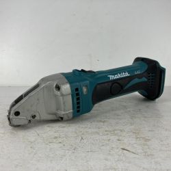 ЗЗ MAKITA マキタ 18v 充電式ストレートシャー ※バッテリー、充電器無し JS161D ブルー Cランク