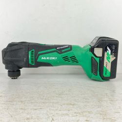 ЗЗ HiKOKI ハイコーキ 18v コードレスマルチツール バッテリー×1付 ※充電器なし CV18DBL グリーン Cランク