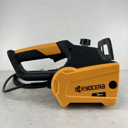 ЗЗ KYOCERA キョウセラ 100v 250mm チェーンソー 取説 箱付 CS-2502 イエロー